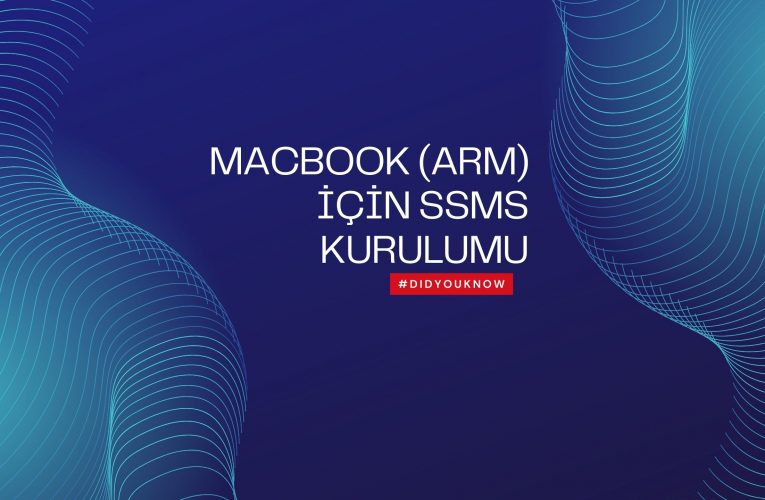 Macbook(ARM) İçin SSMS Kurulumu